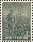 Agricultural workman - perf. 13¼x12½