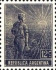Agricultural workman - perf. 13¼