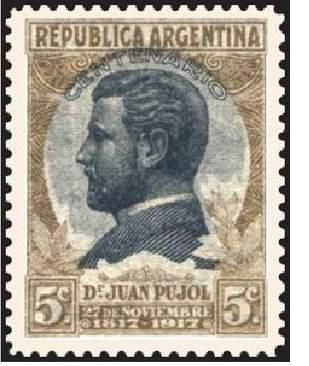Birth centenary of Juan Gregorio Pujol (1817-1861)