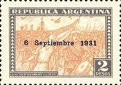The march of freedom fighters, overprinted