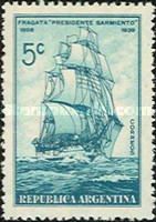 "Presidente Sarmiento" on open sea