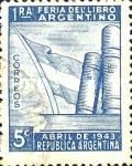 Books Fair - Books and Argentine flag