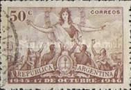 1st anniversary of Revolution of October 17th, 1945