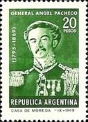 Death Centenary of General Angel Pacheco (1795-1869)