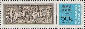 150th Death Ann. of M. Belgrano - Sculptur of Fioravanti
