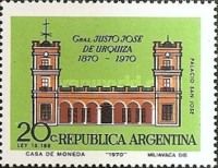 Death Centenary of Justo José de Urquiza (1801-1870)