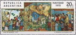 Christmas - Painting by Gramajo Gutierrez