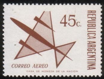 Air Mail - Stylized aircraft