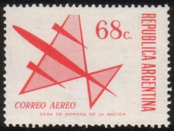 Air Mail - Stylized aircraft