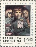 Stamp exhibition - Painting by Mariette Lydid