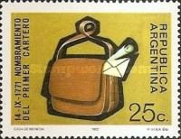 Bicentenary of Appontment of the first Argentine Mailman