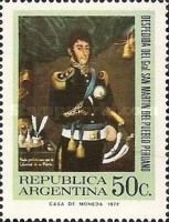 Departure of General San Martín from Peruvian People