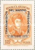 Transmision of the Presidential Mandate, overprint
