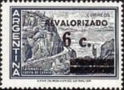 Catamarca, Cuesta de Zapata, surcharged