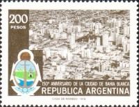 150 years Foundation of the town of Bahia Blanca