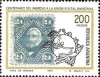 Centenary of Argentine Admission to Universal Postal Union