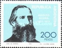 Death Centenary of Adolfo Alsina (1829-1877)