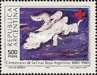 Centenary of Argentine Red Cross, Raúl Soldi Painting