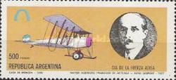Aircraft AVRO Gosport & Mayor Francisco de Arteaga