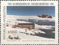 20th anniversary of Antarctic Treaty, Base Esperanza