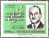 10th Death Anniversary of Tte. Juan Sánchez (1919-1972)