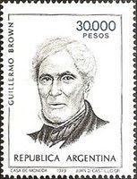 Admiral Guillermo Brown (1777-1857)