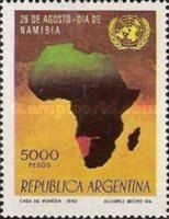 Namibia Day - Map