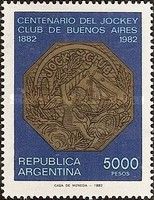 Centenary of Jockey Club, Buenos Aires, Emblem
