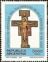 8th Birth Centenary of Saint Francis of Assisi