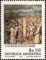 3rd Cent. of the town of San Fernando del Valle de Catamarca