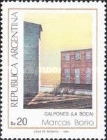 Galpones (La Boca) by Marcos Borio (*1949)