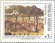 "Vista interior del Curuzu" by Candido López (1840-1902)