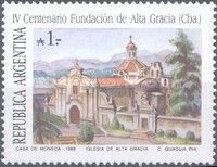 4th cent. of the town of Alta Gracia, Córdoba - Church