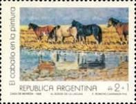 "Al borde de la laguna" by F. Romero Carranza