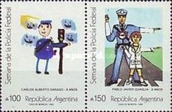 Policia Federal Argentina - Drawing by Carlos Alberto Saragó