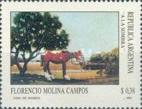"Ala sombra", by Florencio Milina Campos (1891-1959)
