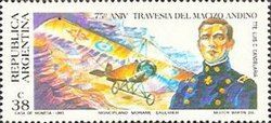 75th ann. of crossing of the Andes by plane, Tte. Candelaria