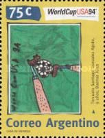 Children painting of WC USA '94