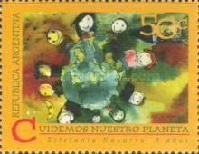 Children painting - Estefania Navarro (8 years)