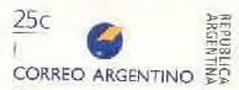 Logo of the Argentine Post - Inscription Llenas