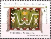 Candles, Tapestry by Norma Bonet de Maekawa