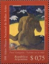Woman by the Sea - Paul Gauguin (1848-1903)