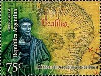 Pedro Albares Cabral and Map