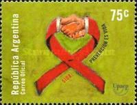 Fight against AIDS, hands