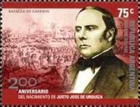 200th birthday of Justo José de Urquiza