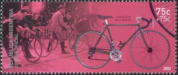 Pro Philately - Racing bicycle from the 1960
