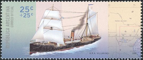 Pro Philately - Steam Ship "Villarino"