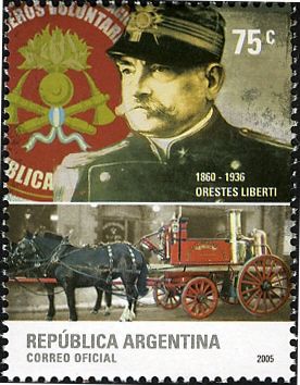 Orestes Liberti, first commander (1860-1936)