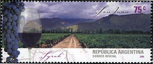 San Juan, Zonda Valley, red wine Syrah