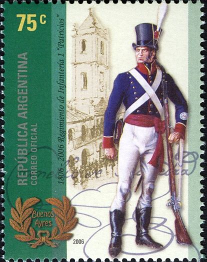 Bicentenary of the Creation of Infantry Corps "Patricios"